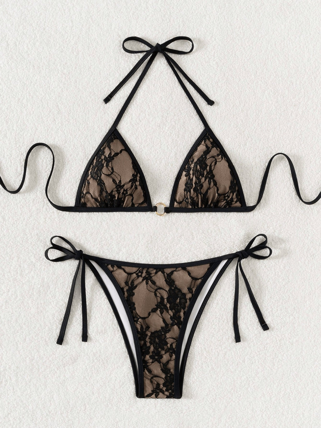 Amaia | Bikini triangular de encaje