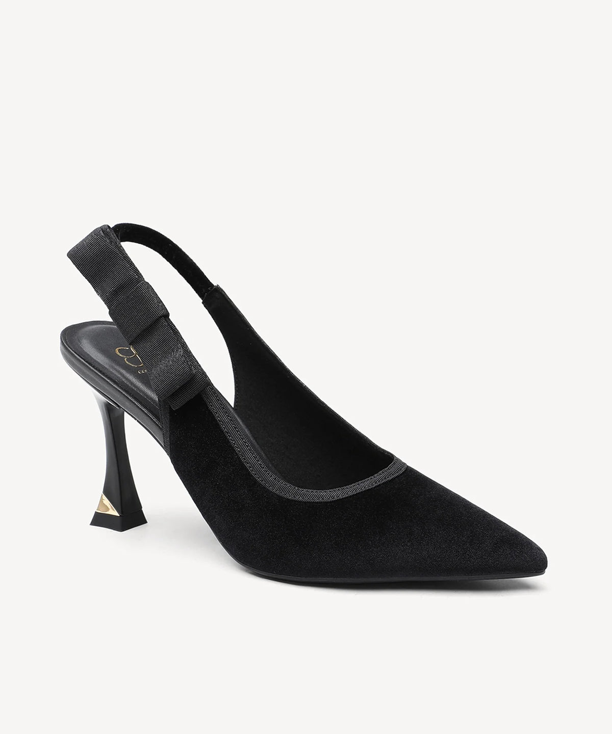 Sabela | Zapato de tacón de terciopelo
