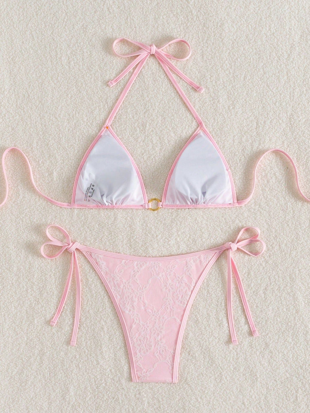 Amaia | Bikini triangular de encaje