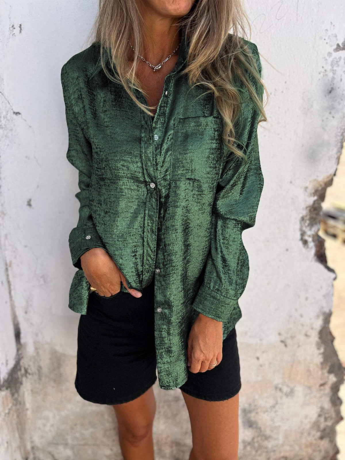 Ornella | Camisa de ante