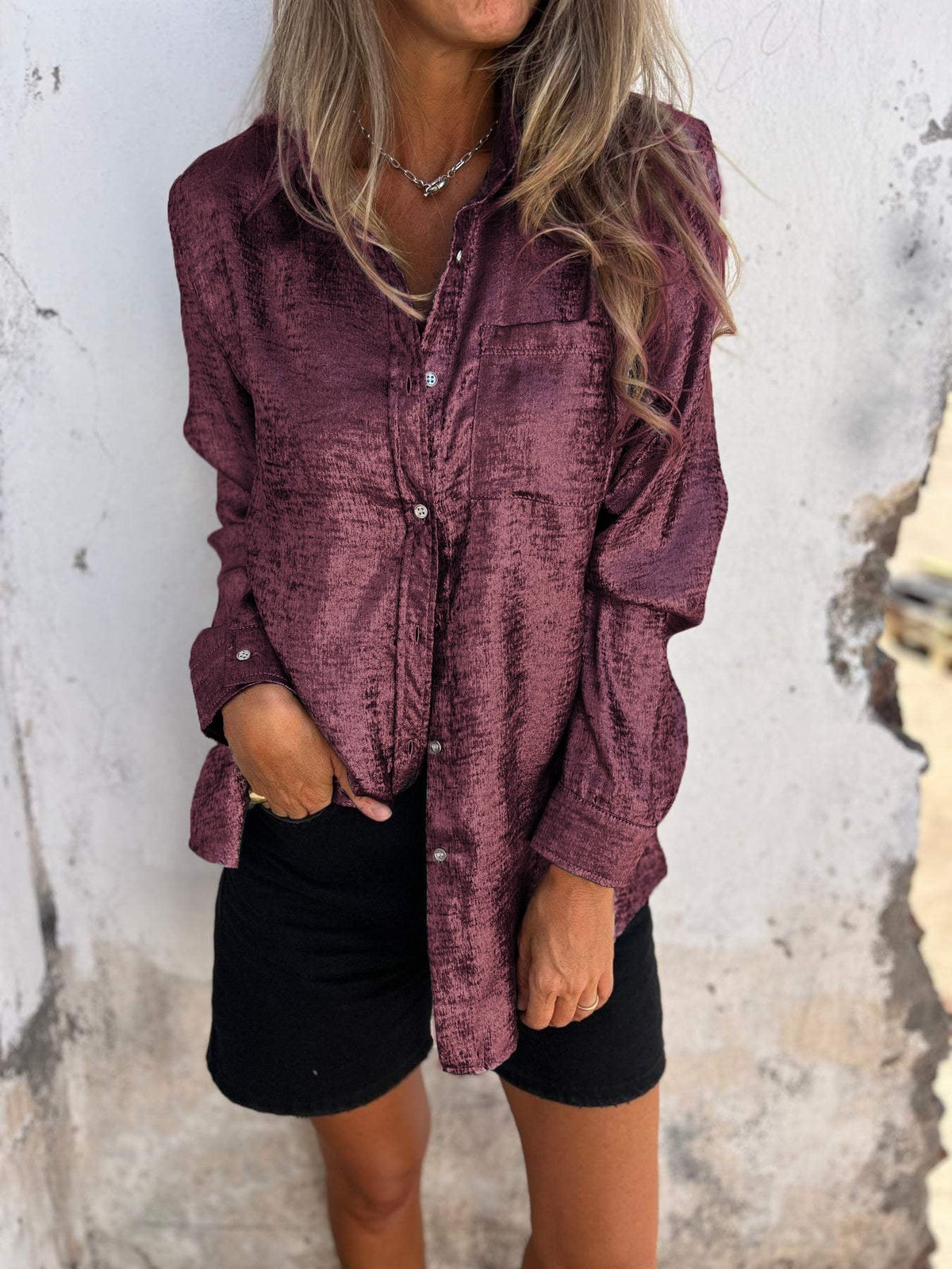 Ornella | Camisa de ante
