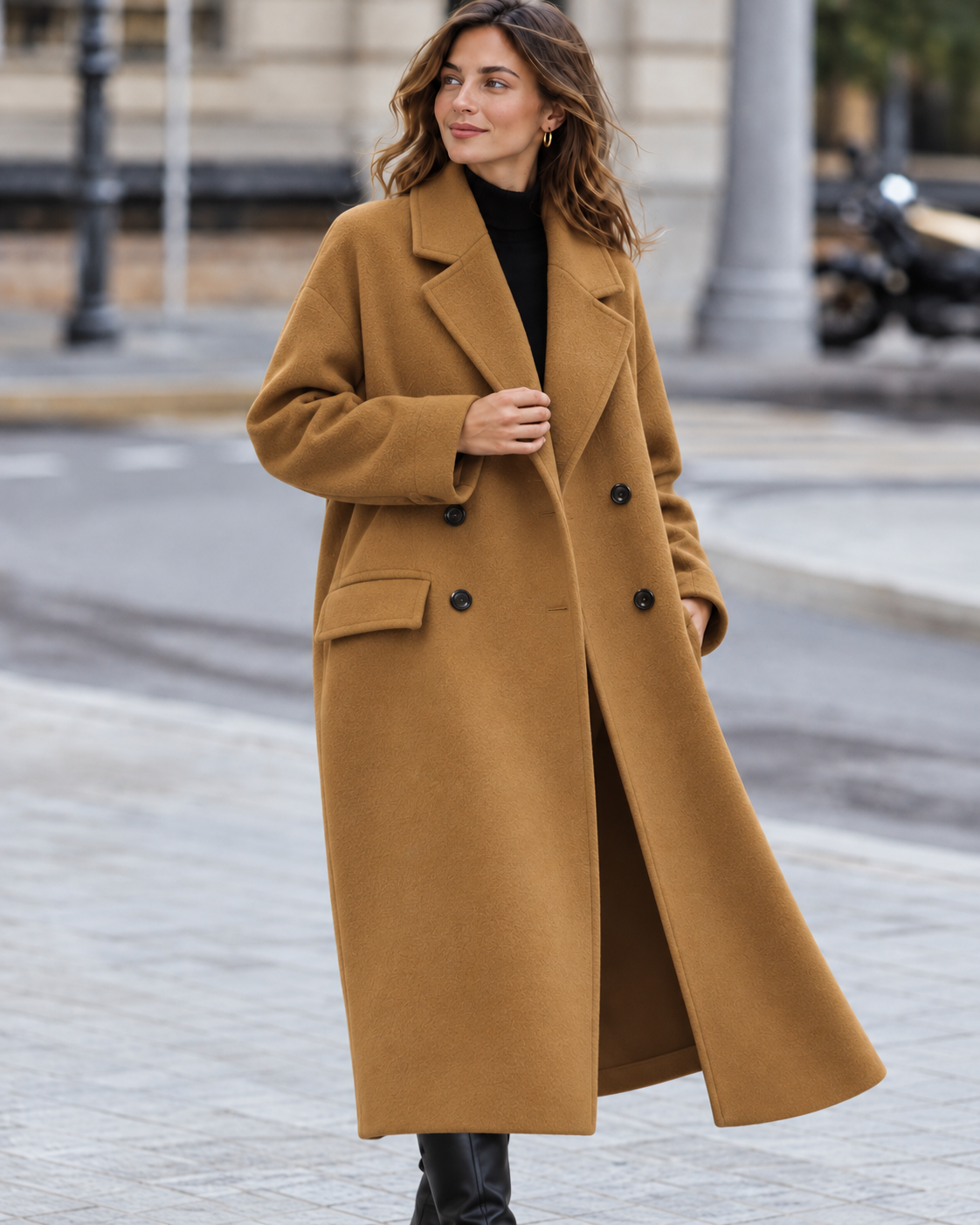 Agustina | Gabardina larga