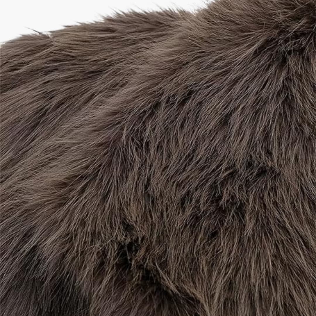 Mara | Abrigo de pelo de corte holgado
