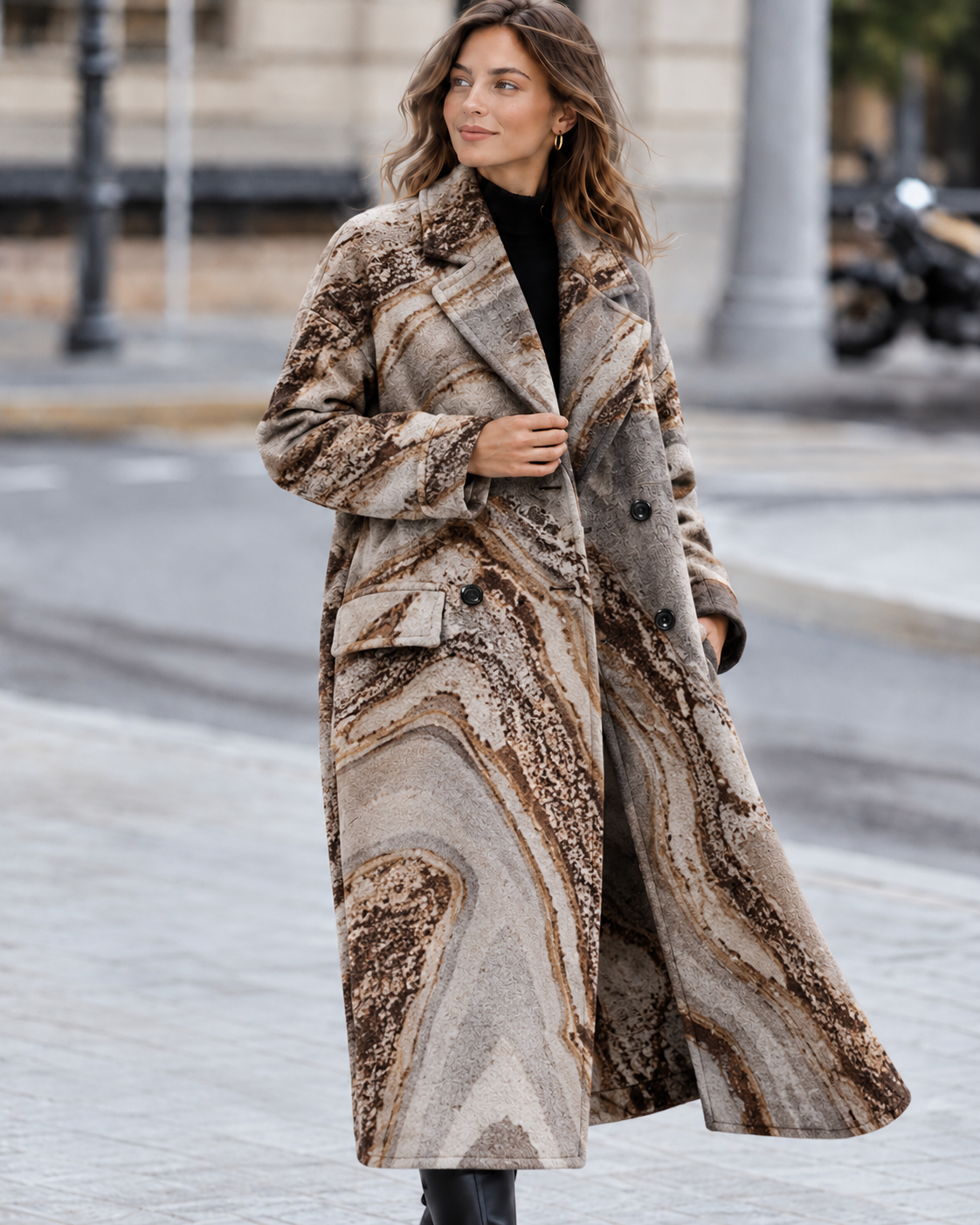 Agustina | Gabardina larga