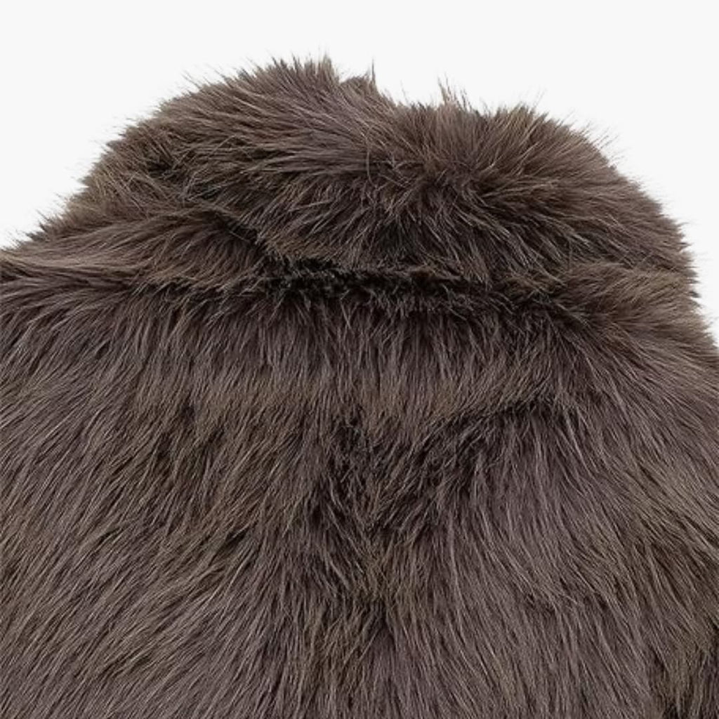 Mara | Abrigo de pelo de corte holgado