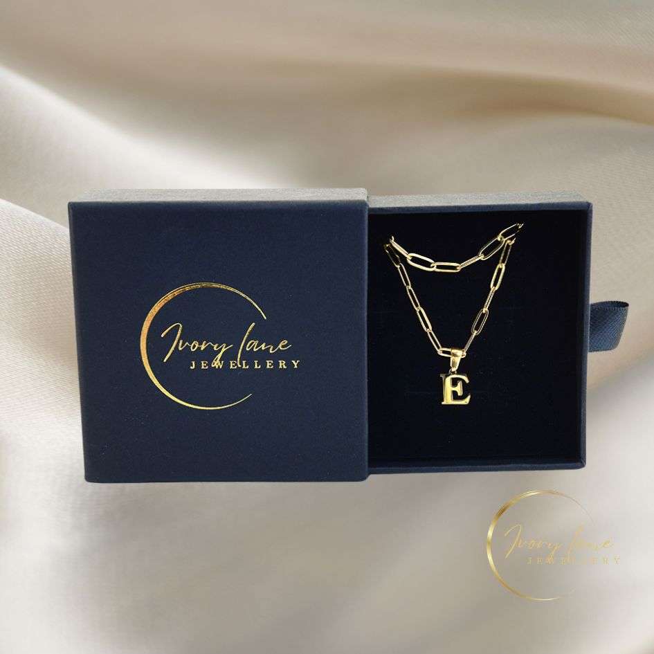 Aida | Collar de doble cadena con inicial