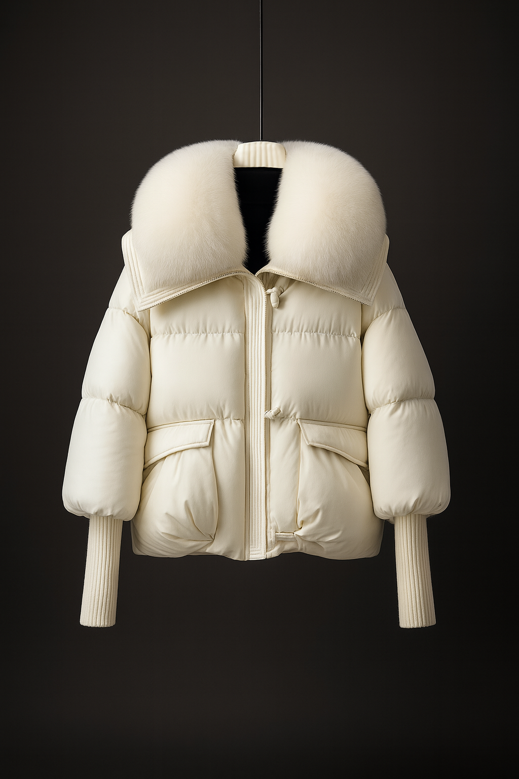 Violeta | Chaquetón acolchado con capucha