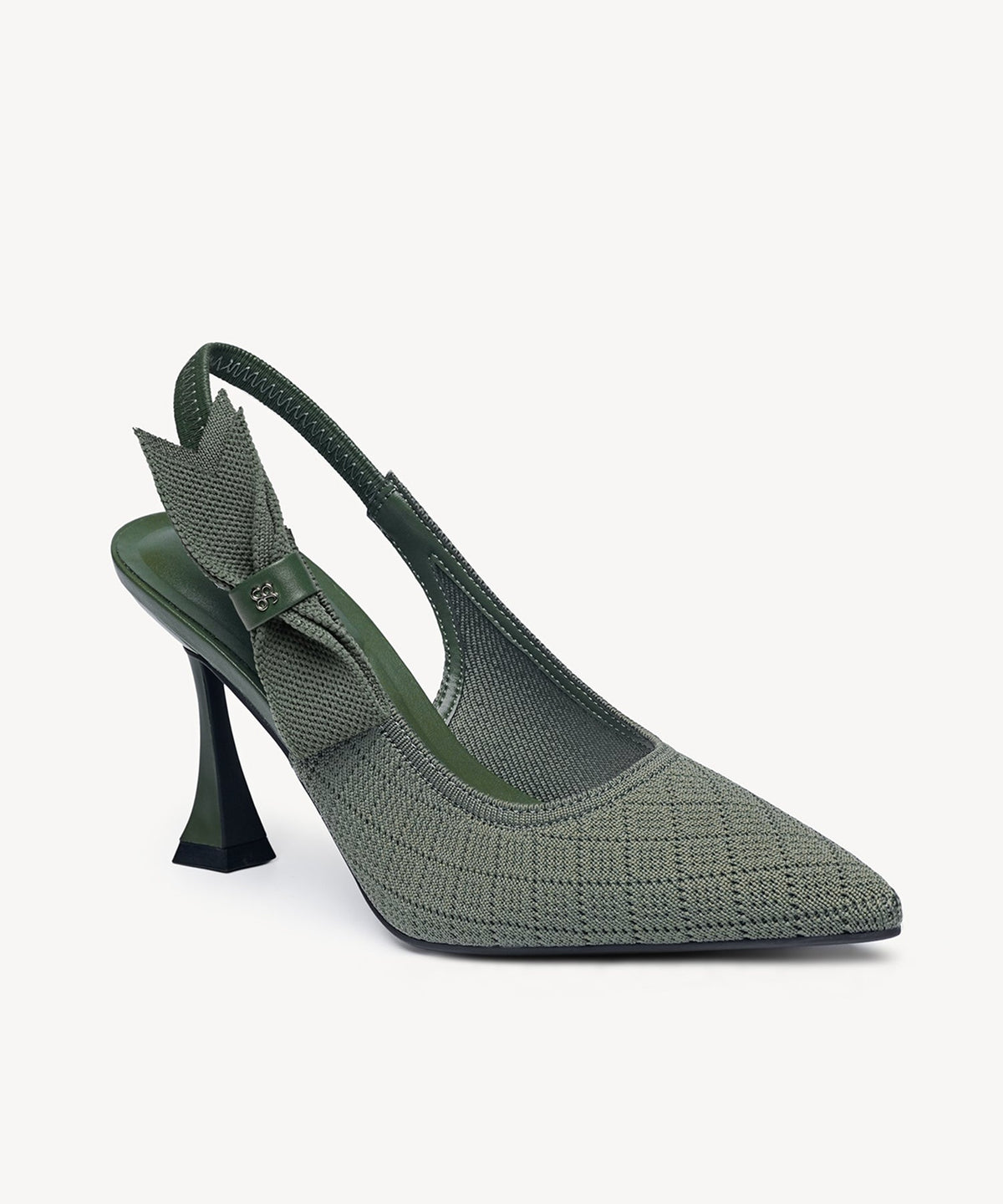 Donatella | Zapato de tacón con punta fina y lazo