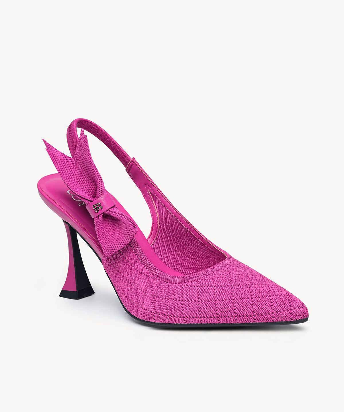 Donatella | Zapato de tacón con punta fina y lazo