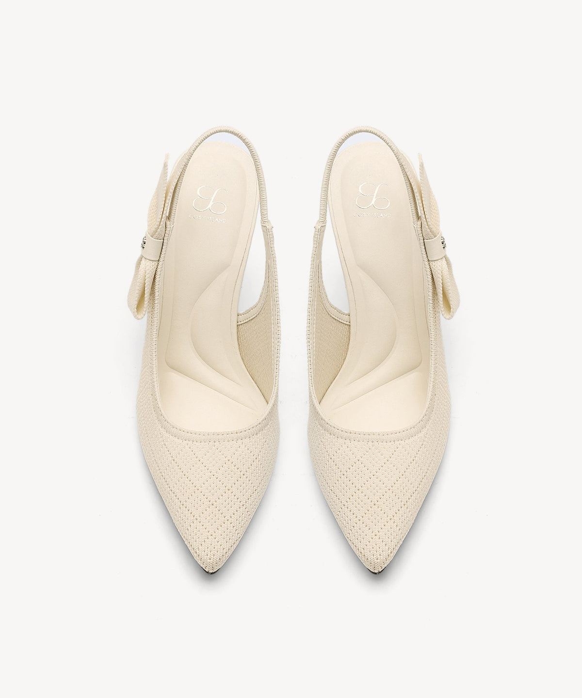 Adelina | Zapato de tacón con lazo – Negro