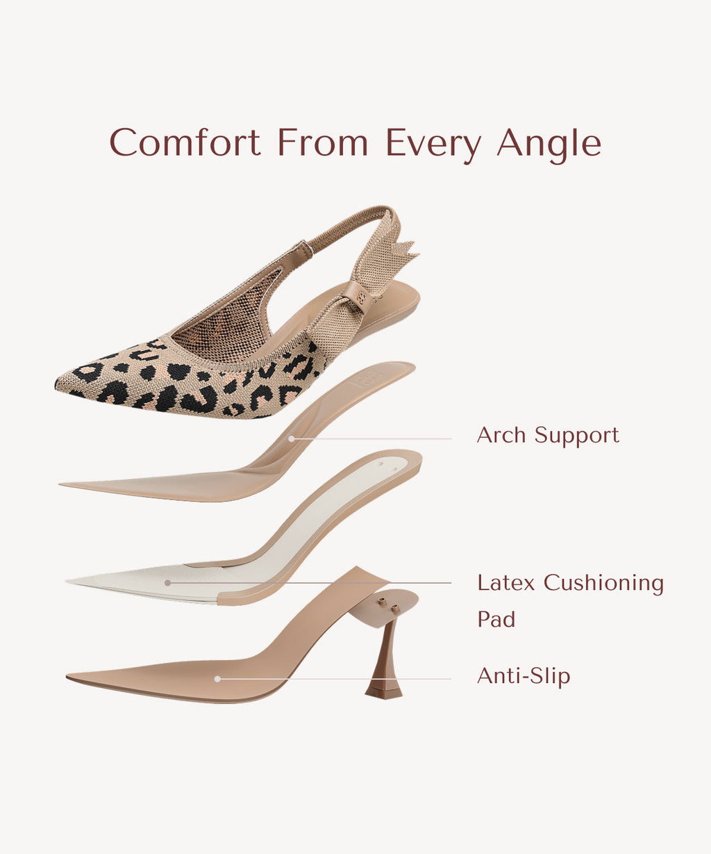 Adelina | Zapato de tacón con lazo – Rosa