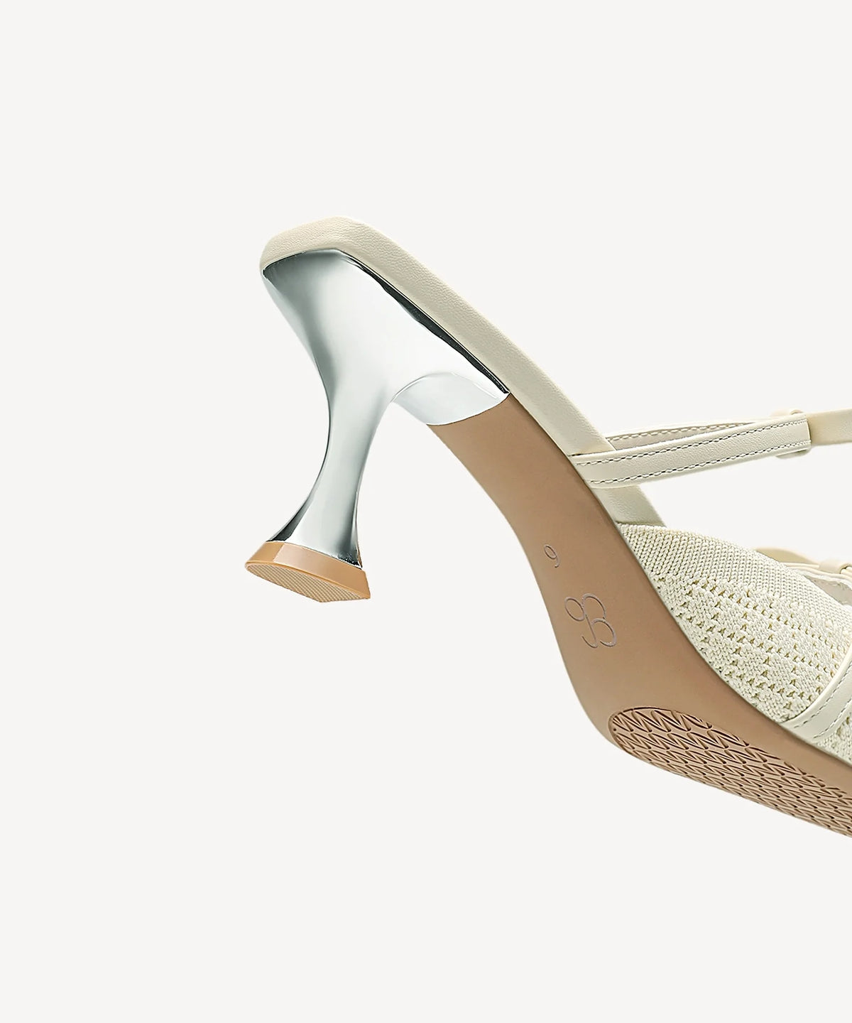 Mireia | Mule de tacón con punta fina y lazo – Rosa fucsia