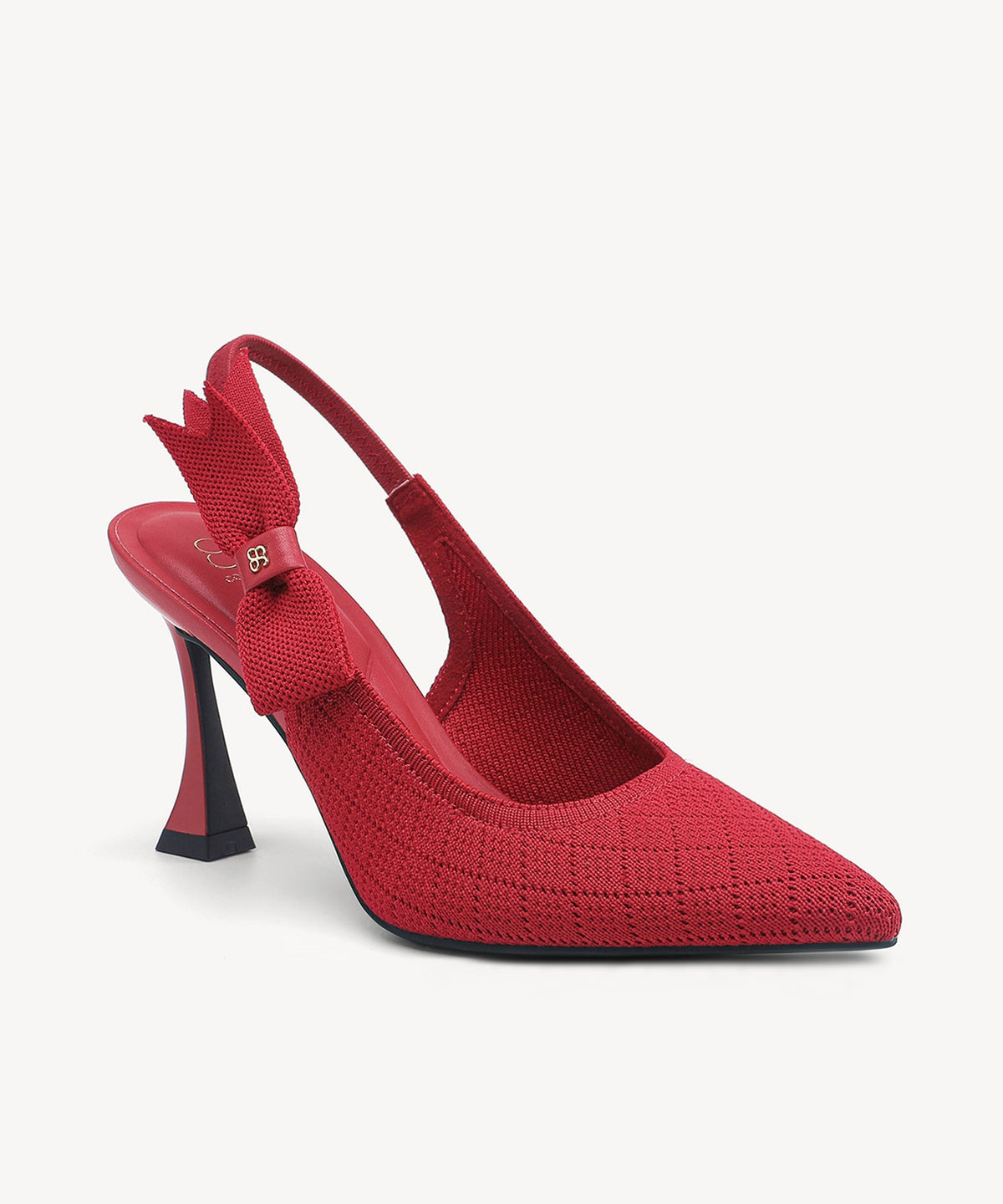 Donatella | Zapato de tacón con punta fina y lazo