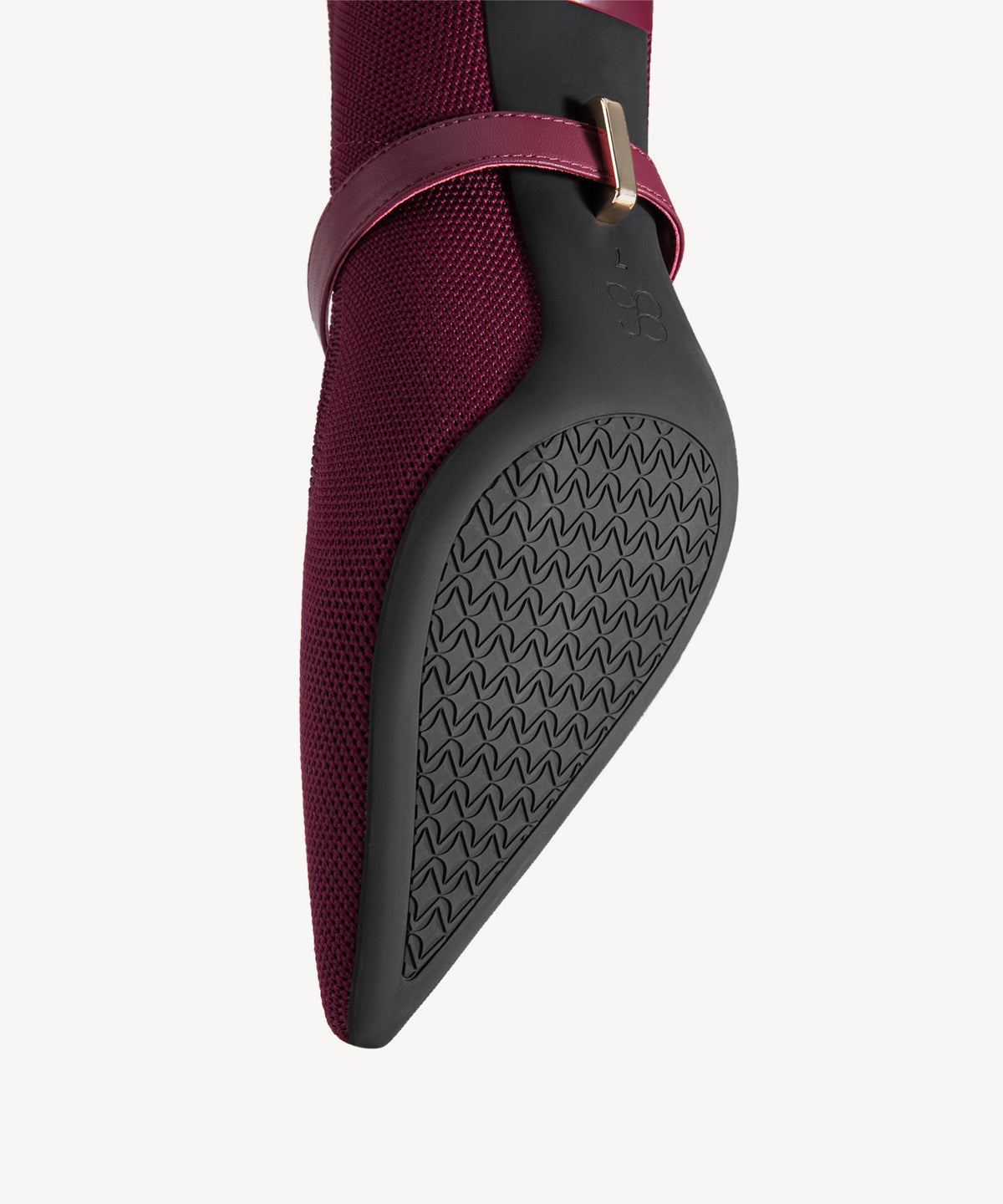 Adara | Zapato de salón con tiras extraíbles – Negro