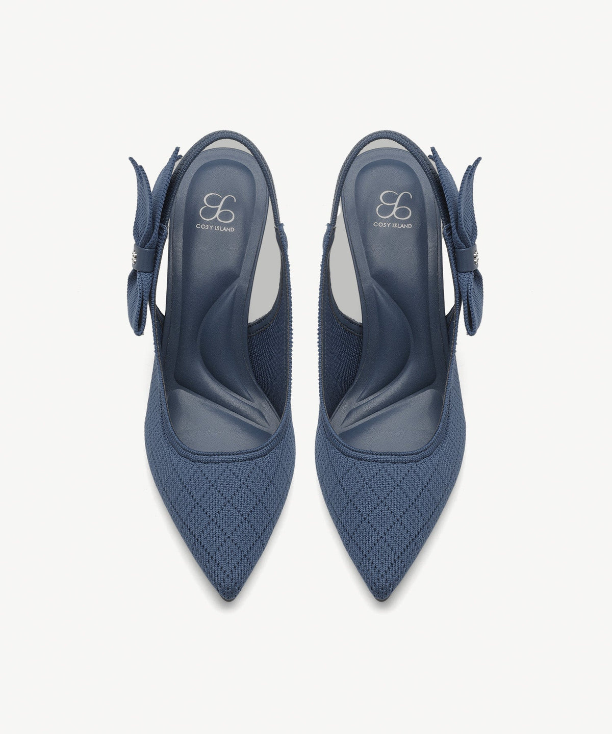 Adelina | Zapato de tacón con lazo – Albaricoque