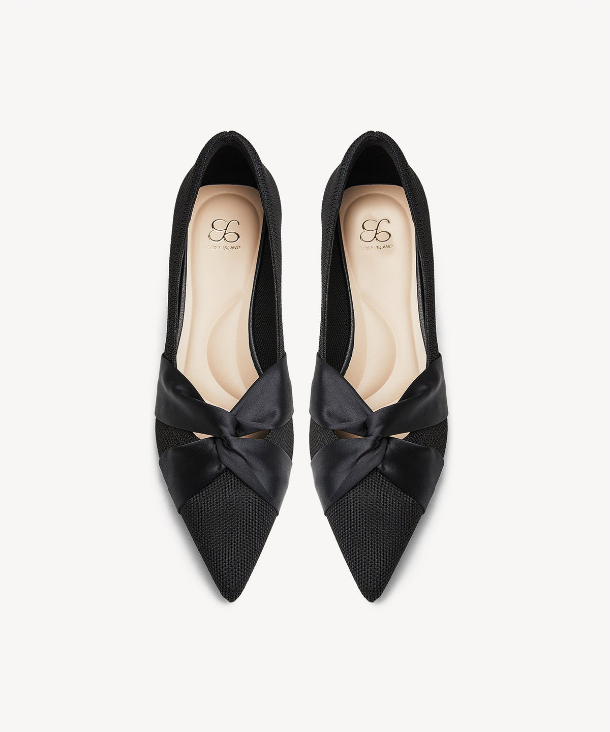 Enara | Zapato de tacón con punta fina – Marrón