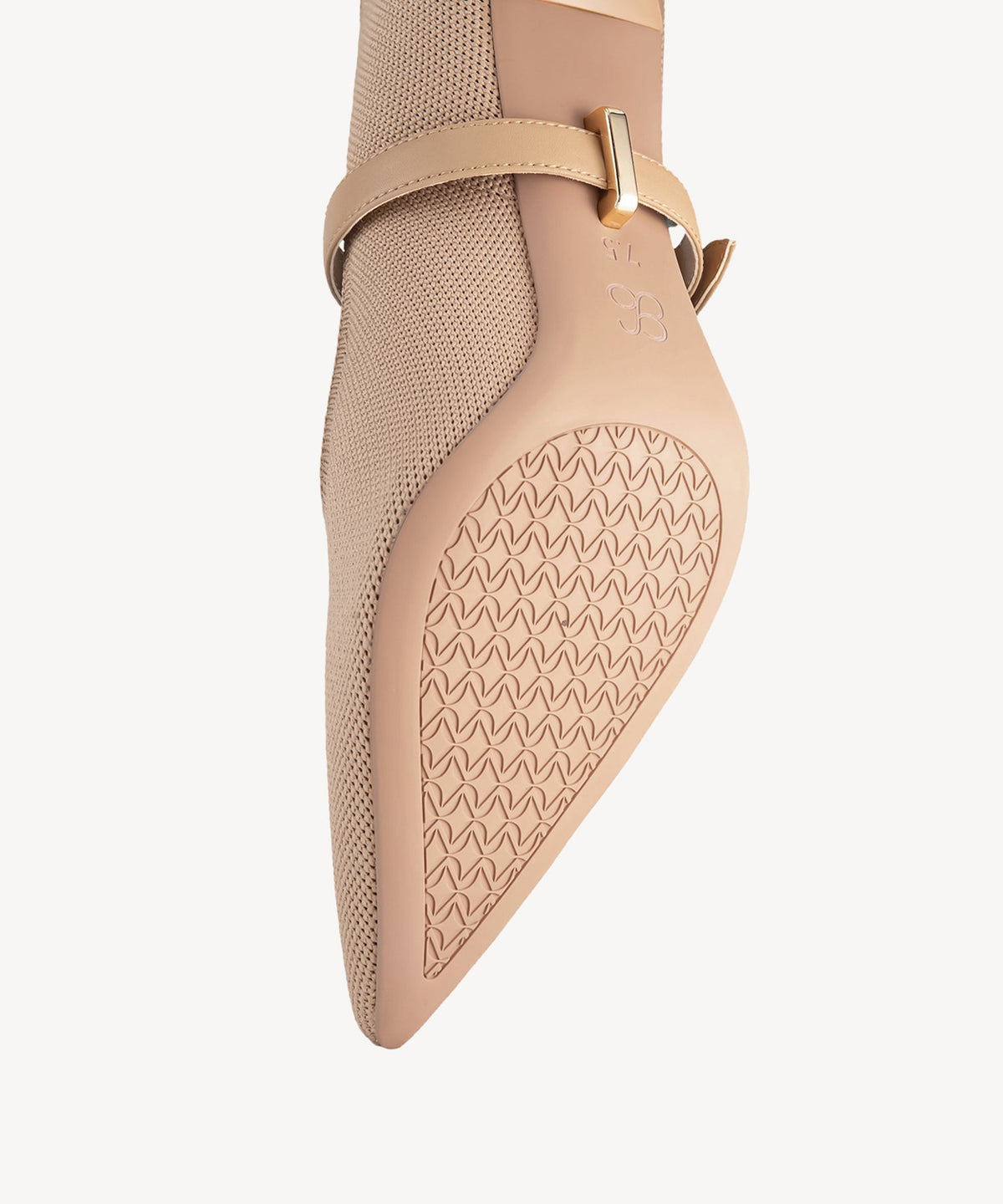 Adara | Zapato de salón con tiras extraíbles – Negro