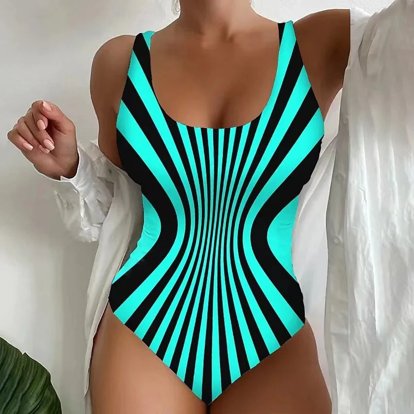 Lucrecia | Bañador con estampado 3D