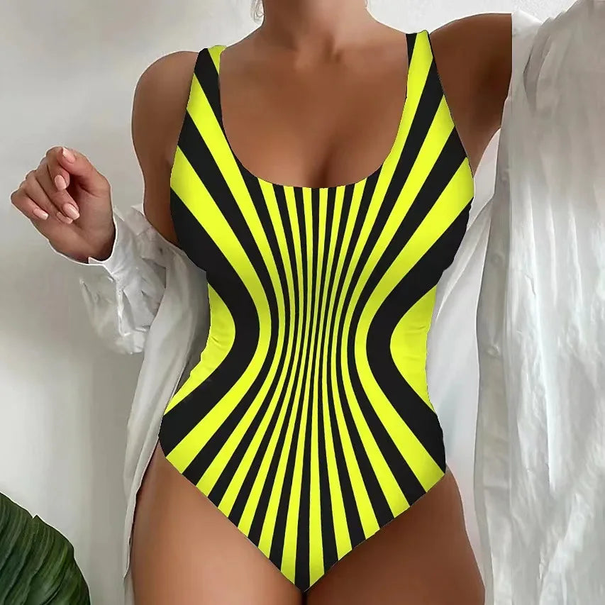 Lucrecia | Bañador con estampado 3D