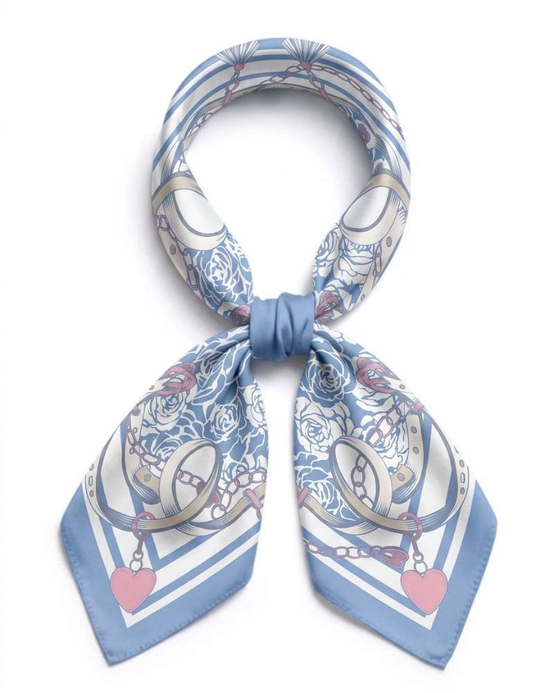 Zara | Pañuelo azul