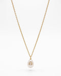 Becca | Collar de acero inoxidable con perlas