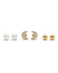 Layla | Set de pendientes dorados
