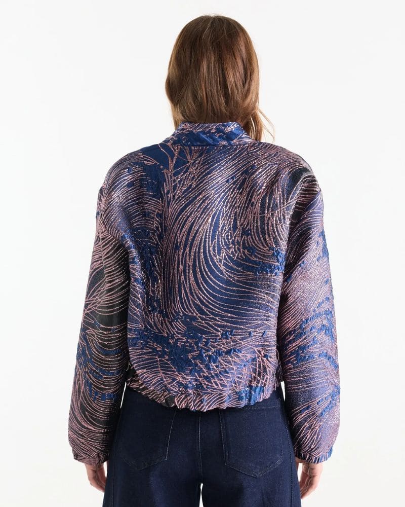 Leandra | Chaqueta azul