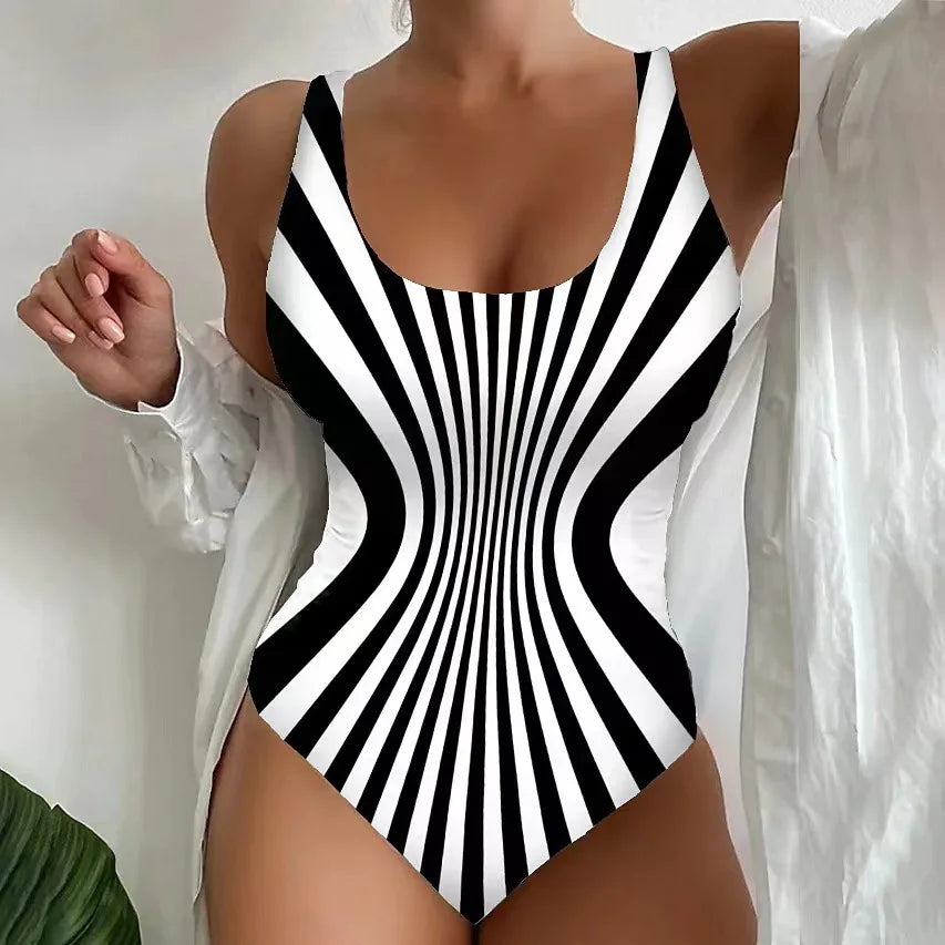 Lucrecia | Bañador con estampado 3D
