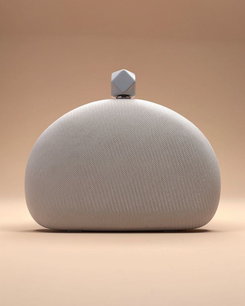 Lena | Bolso de mano gris claro