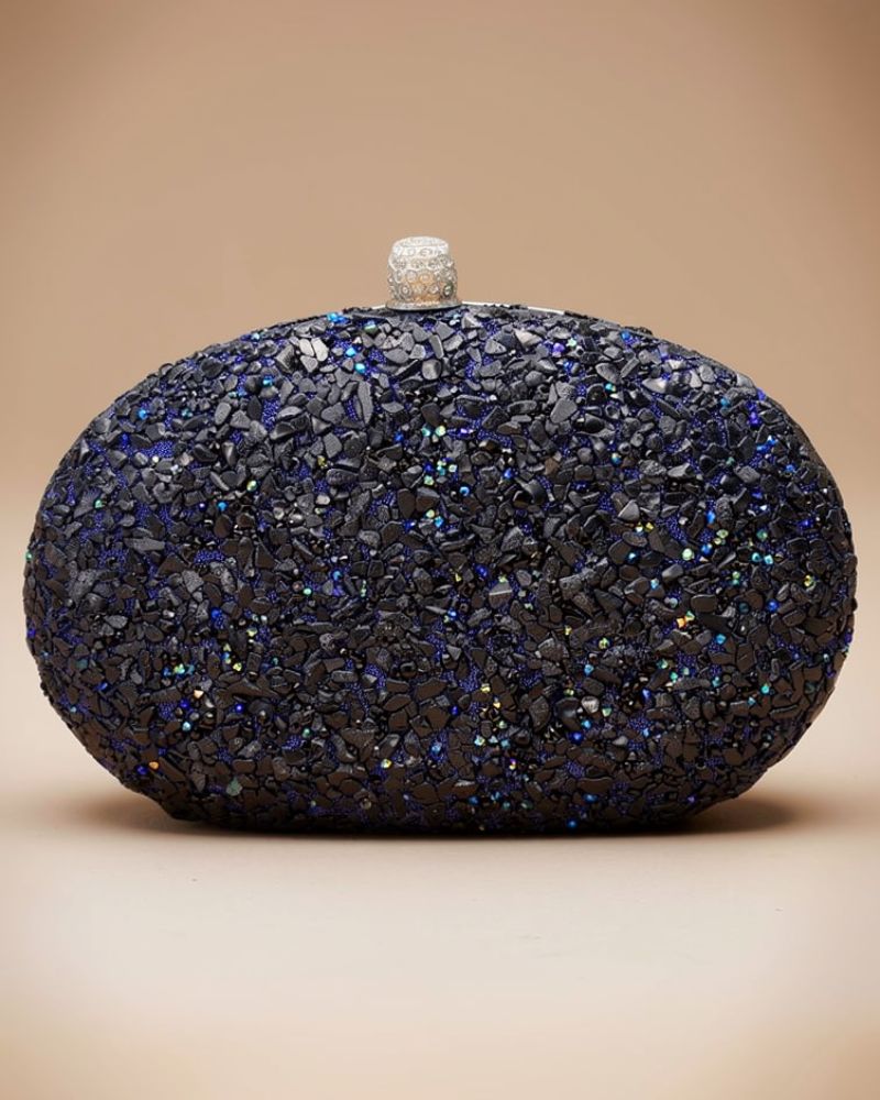 Lyra | Bolso de mano azul marino