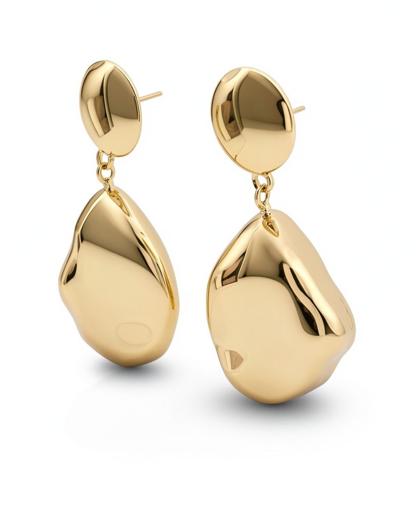 Gemma | Pendientes statement esculpidos