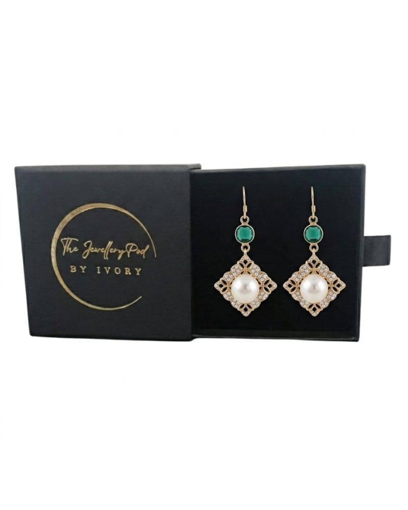 Sadie | Pendientes colgantes dorados