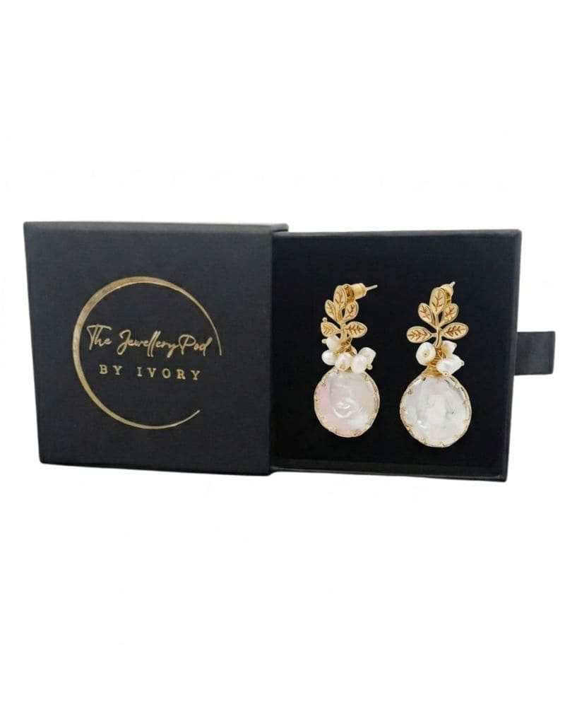 Freya | Pendientes statement con perla