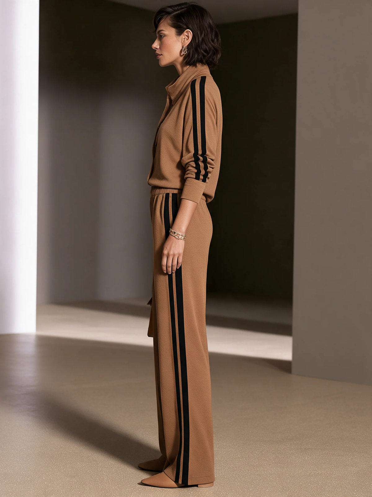 Marcia | Conjunto de top y pantalón ancho