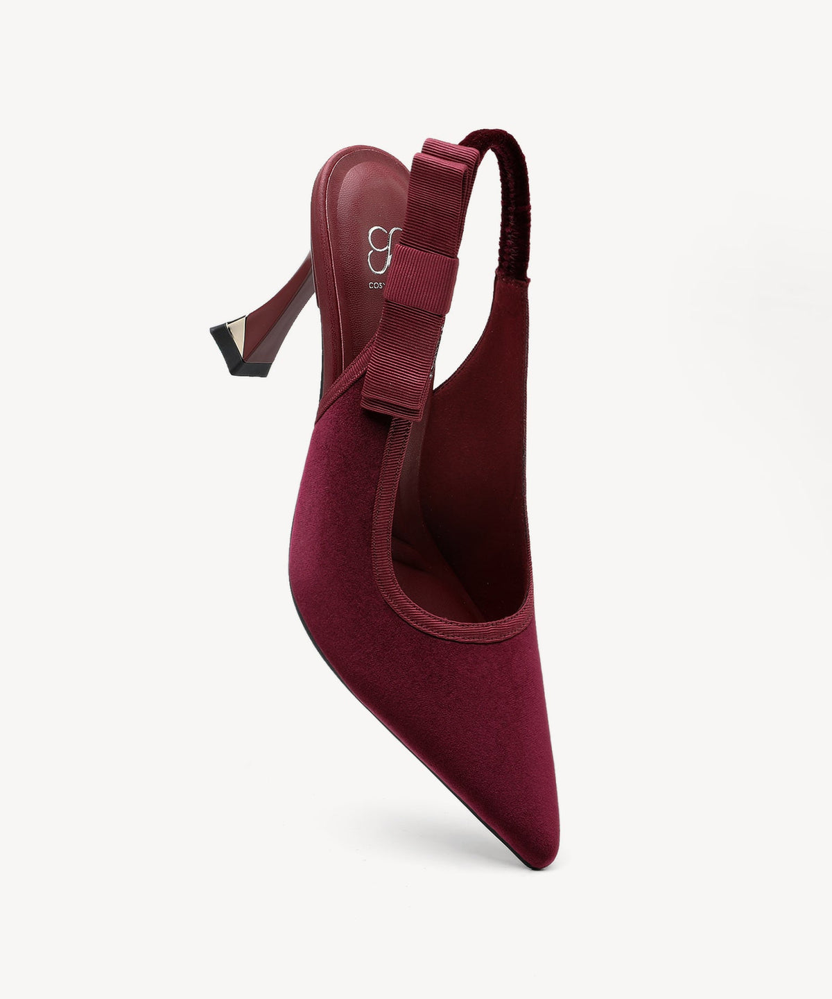 Sabela | Zapato de tacón de terciopelo