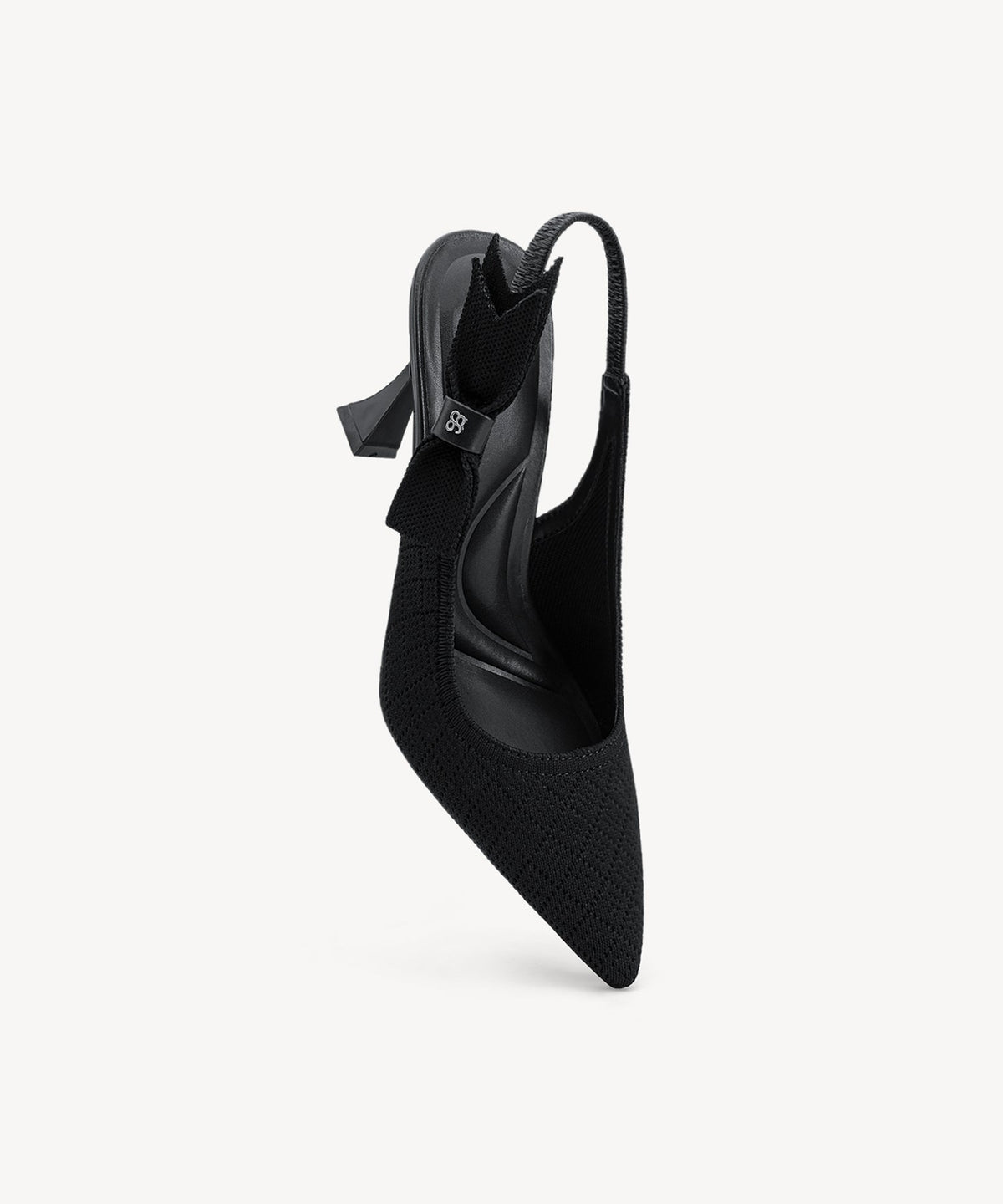 Donatella | Zapato de tacón con punta fina y lazo