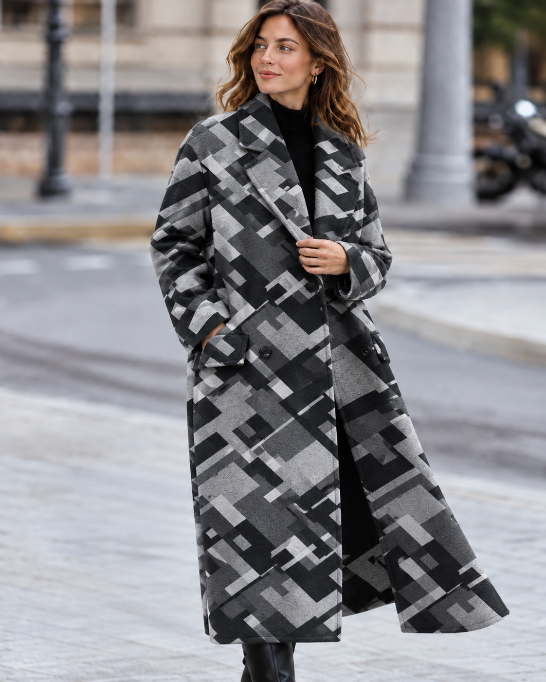 Agustina | Gabardina larga