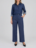 Pieszak Birkin Weekend | Pantalón vaquero tobillero lavado Solaris