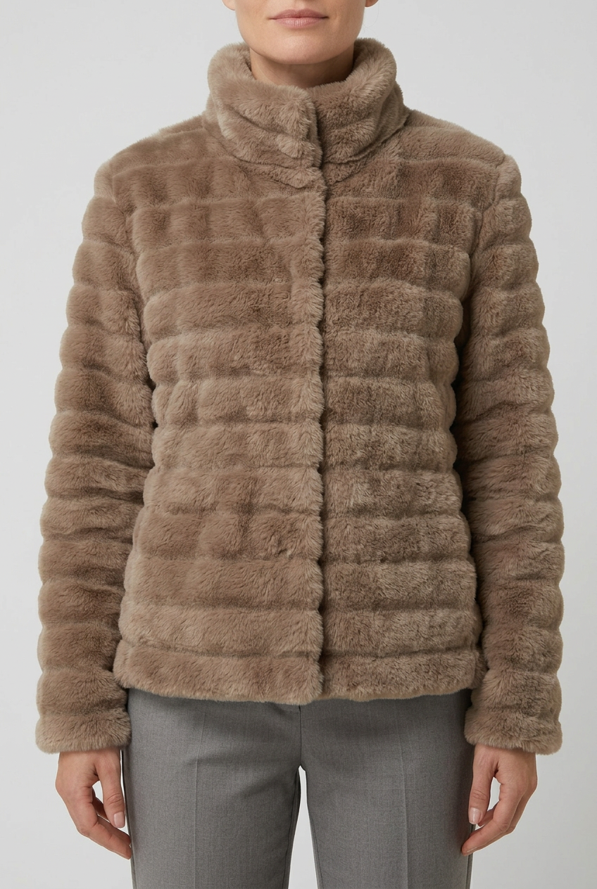 Numph Nuvita | Chaqueta gris visón