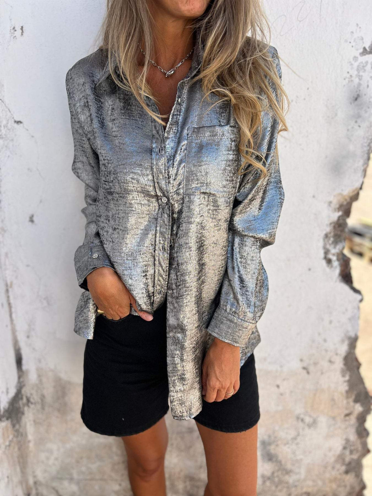 Ornella | Camisa de ante
