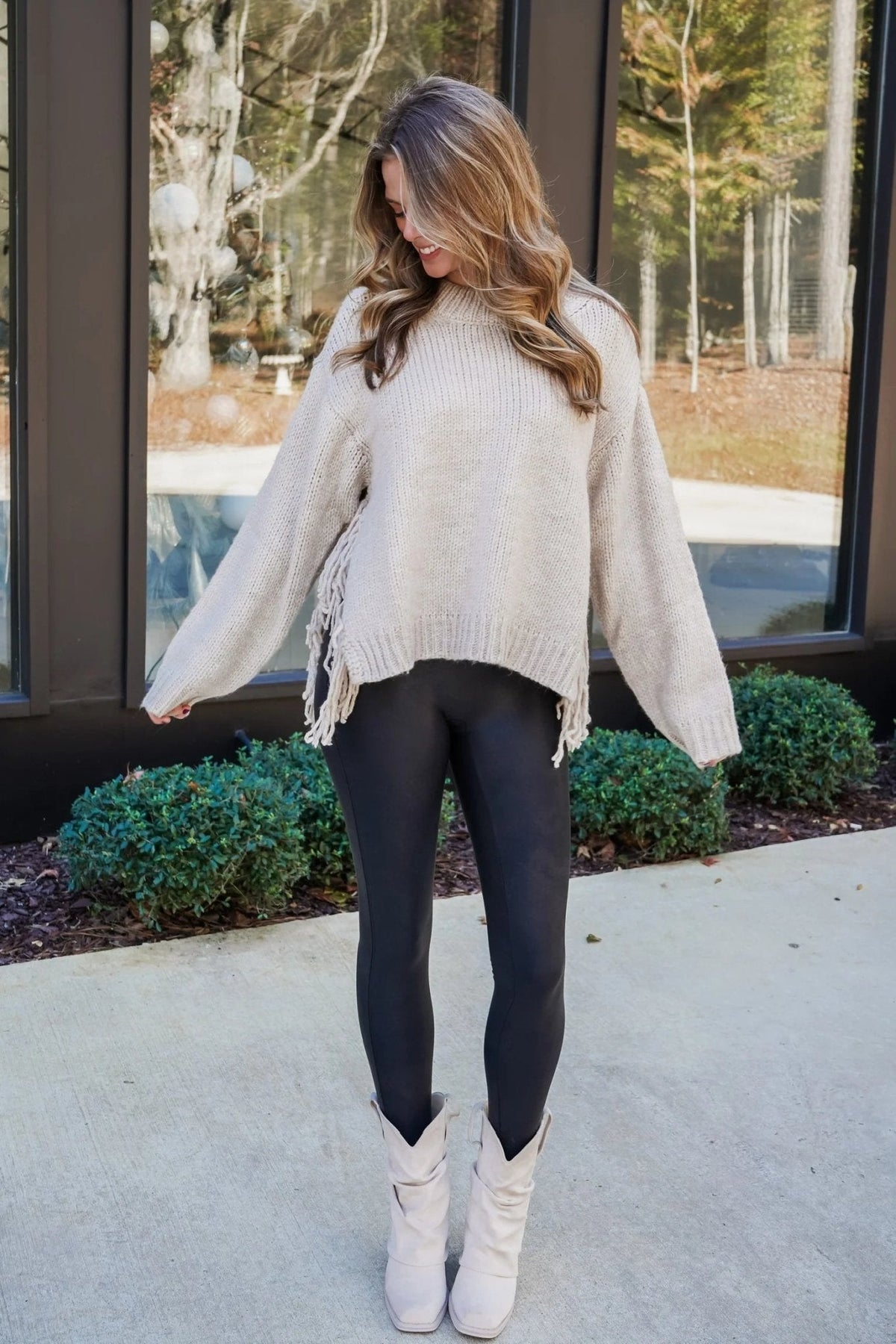 Kelly | Jersey con flecos