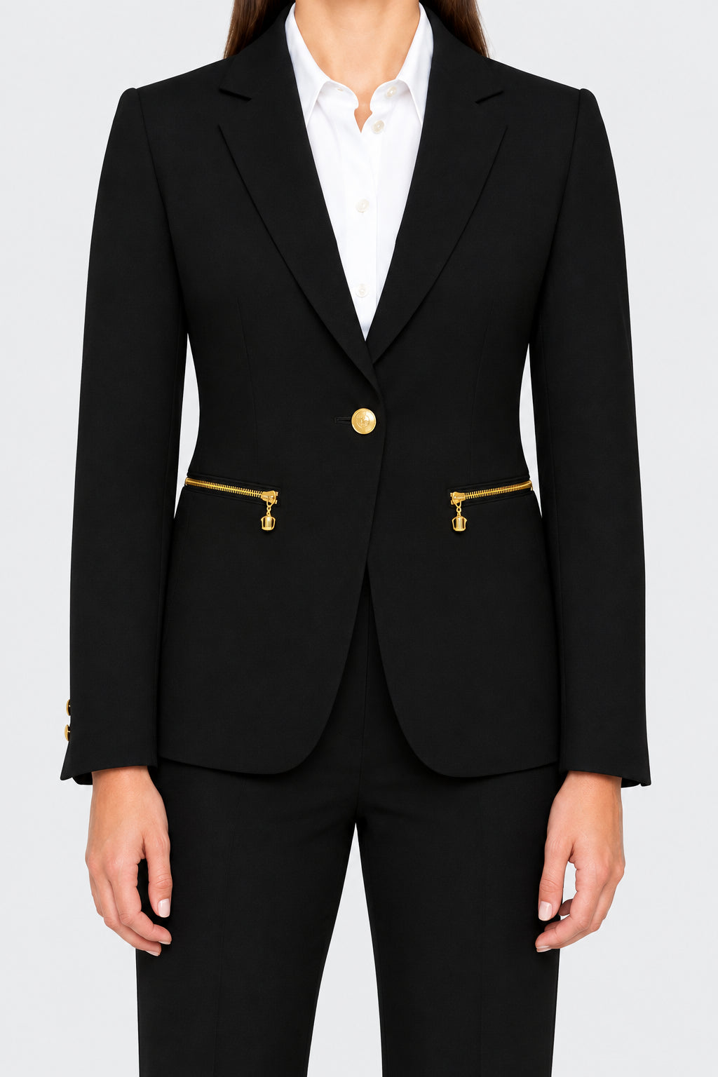 Lina | Blazer negra entallada